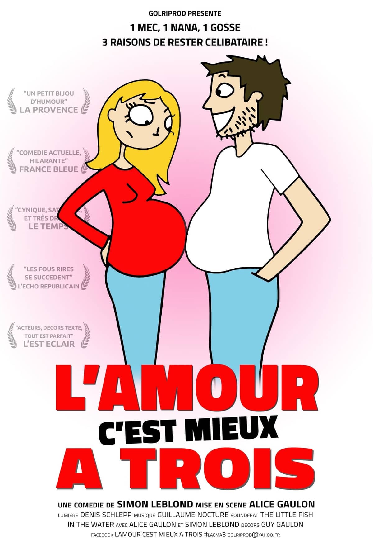 Illustration de l'événement : L'AMOUR C'EST MIEUX À TROIS