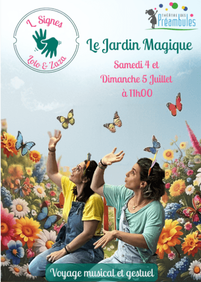 Illustration de l'événement : SPECTACLE LE JARDIN MAGIQUE - PAR LA CIE L SIGNES