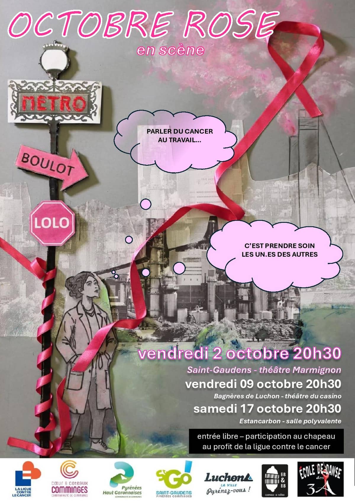 Illustration de l'événement : PIÈCE DE THÉÂTRE D'OCTOBRE ROSE