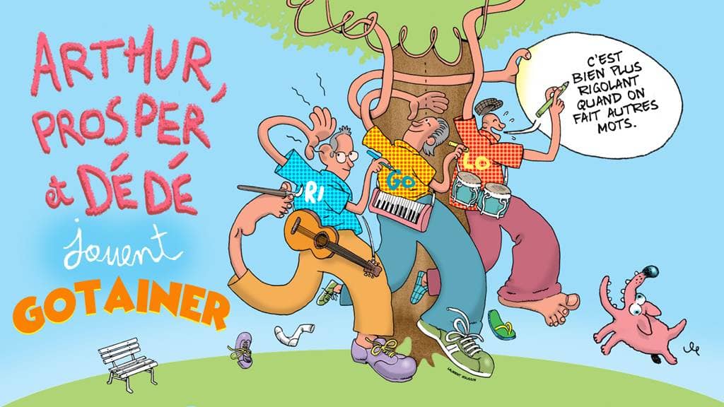 Illustration de l'événement : Spectacle musical - C’est bien plus rigolant quand on fait autres mots