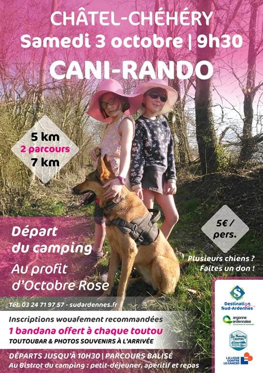 Illustration de l'événement : Cani-rando rose
