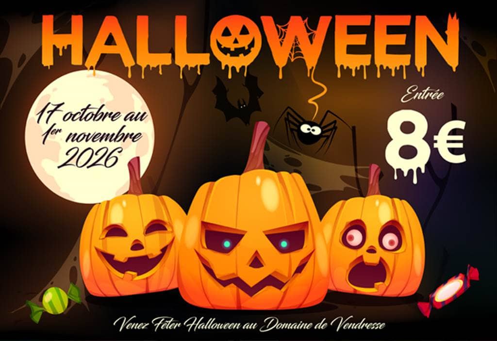 Illustration de l'événement : Halloween au Domaine de Vendresse