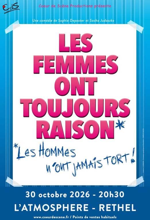 Illustration de l'événement : Les femmes ont toujours raison*