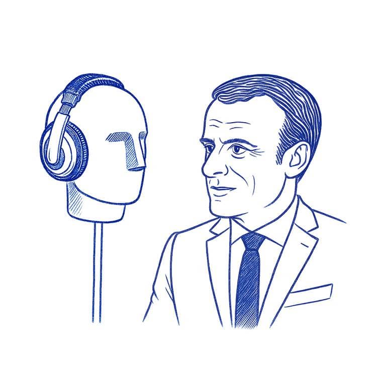 Illustration de l'événement : Théâtre - @La_Thérapie_D_Emmanuel_Macron