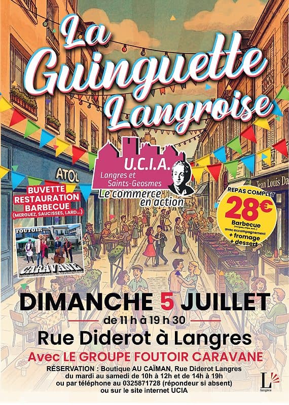 Illustration de l'événement : La Guinguette Langroise