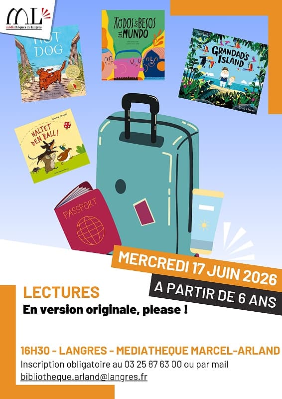 Illustration de l'événement : Lecture - en version originale, please !
