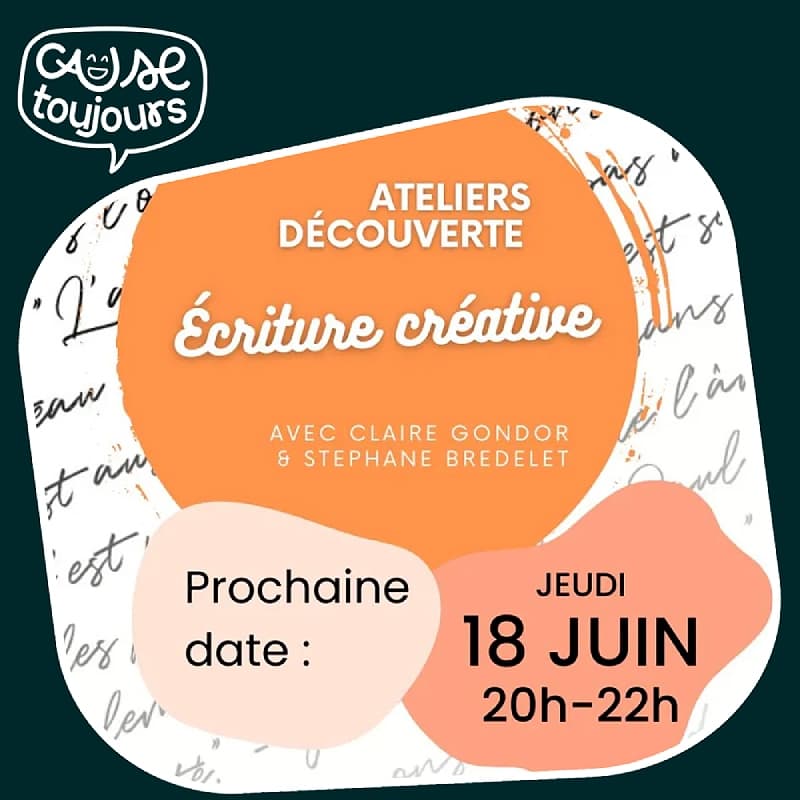 Illustration de l'événement : Soirée d'écriture - L'autre moitié du ciel