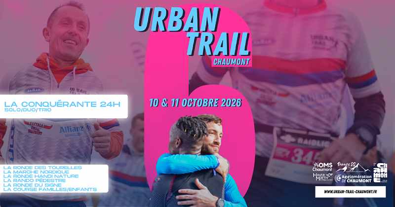 Illustration de l'événement : Urban Trail 2026 de Chaumont