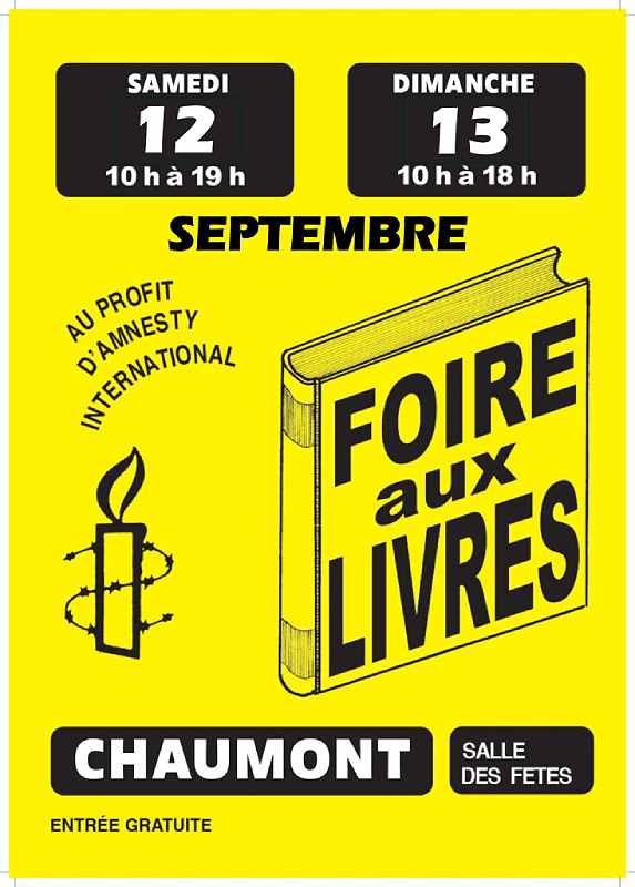 Illustration de l'événement : Foire aux livres de Chaumont
