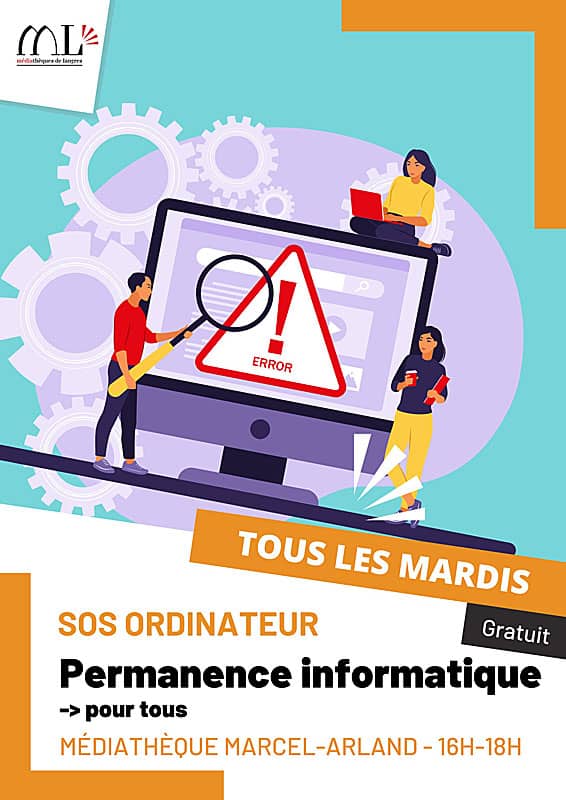 Illustration de l'événement : Permanence numérique : questions/réponses