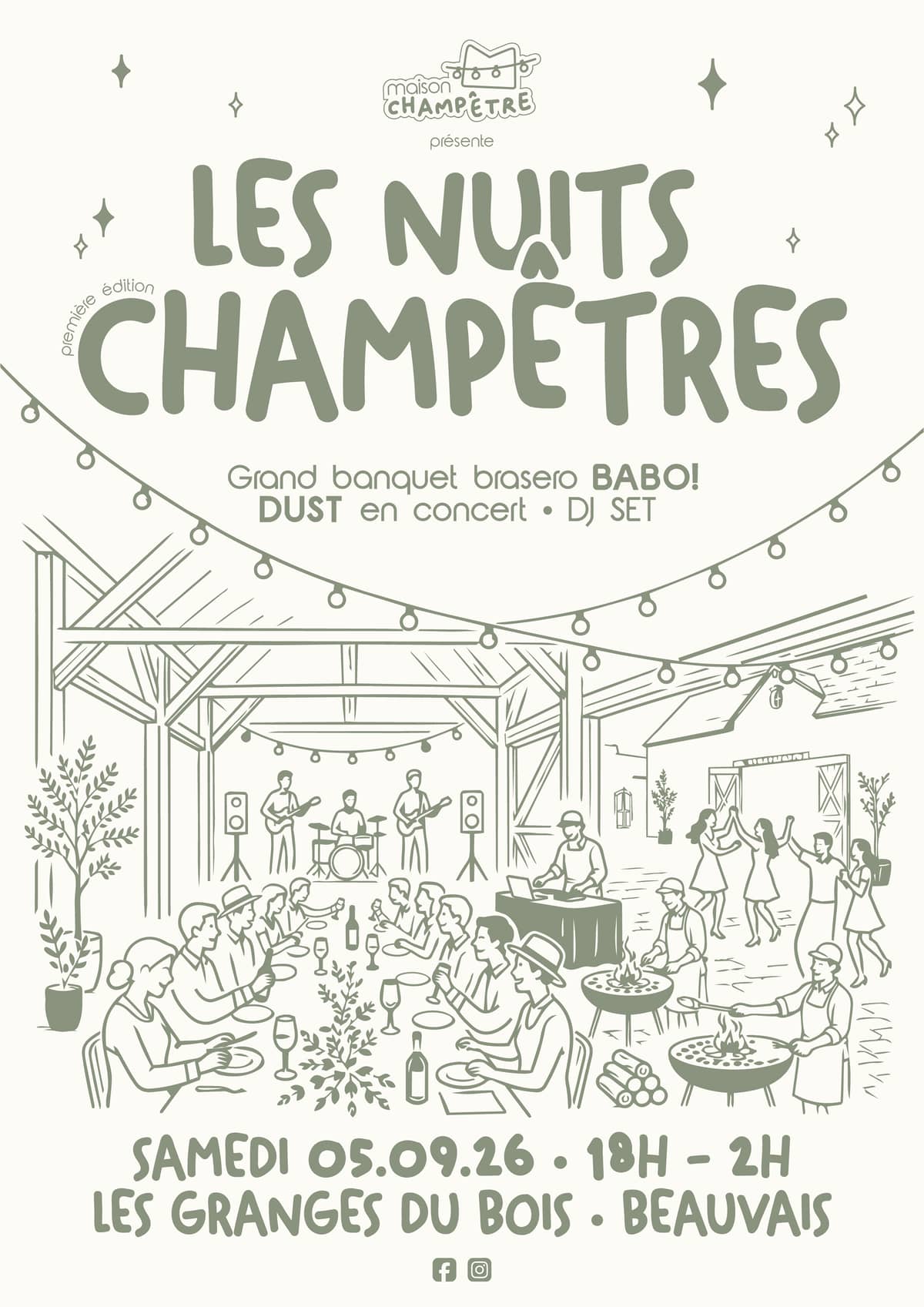 Illustration de l'événement : Les Nuits Champêtres