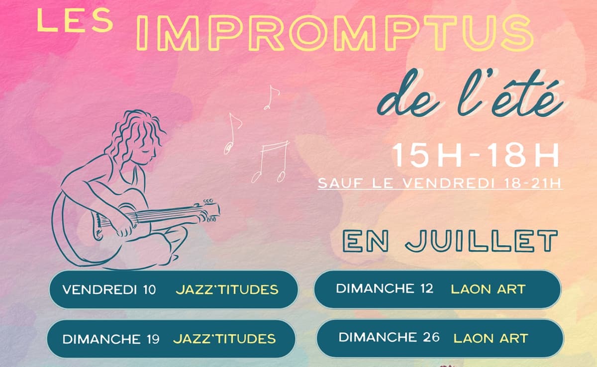 Illustration de l'événement : Les Impromptus de l'été à Laon