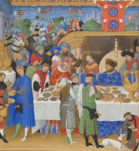Illustration de l'événement : Le banquet de Philippe le Bel