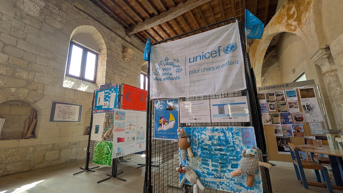 Illustration de l'événement : Exposition à Laon : "Prix de la littérature jeunesse de l’UNICEF"