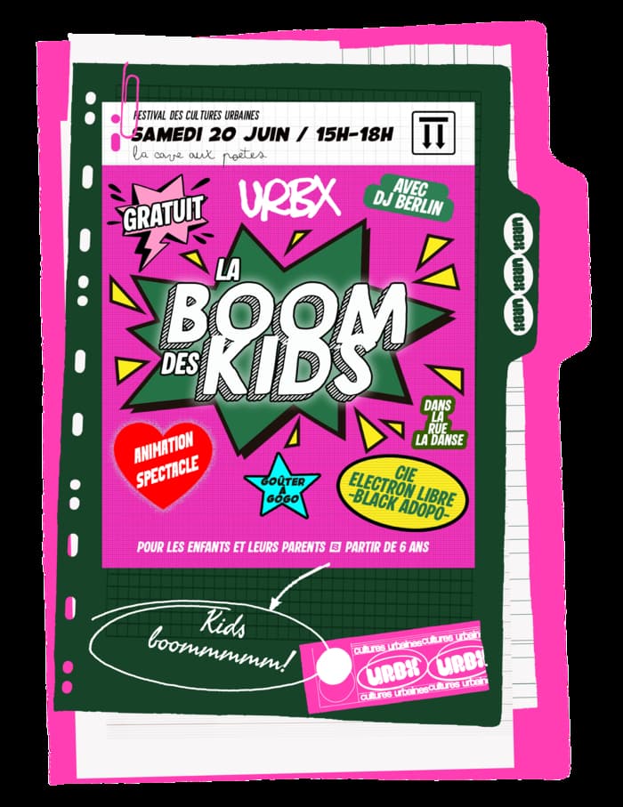 Illustration de l'événement : URBX Festival - La Boom des Kids
