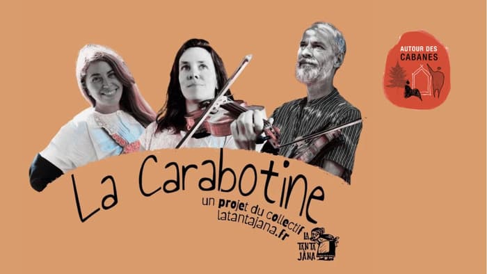 Illustration de l'événement : Autour des cabane - ApéroTrad avec LA CARABOTINE