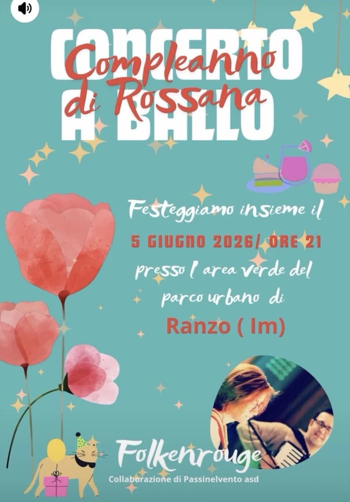 Illustration de l'événement : Compleanno di Rossana