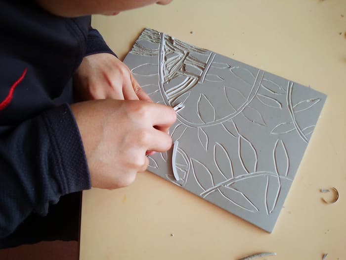 Illustration de l'événement : Animation jeune public : visite-atelier "dans l'atelier du graveur"