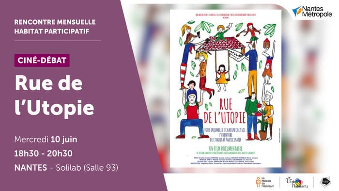 Illustration de l'événement : Ciné-débat : Rue de l'Utopie
