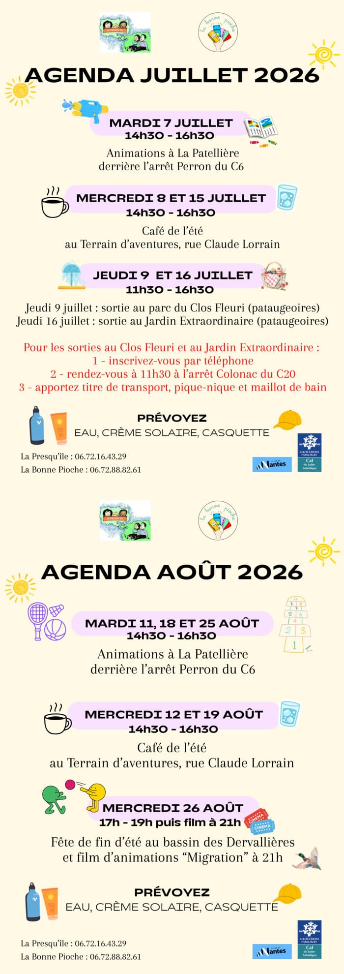 Illustration de l'événement : Programme de l'été - La Presqu'île