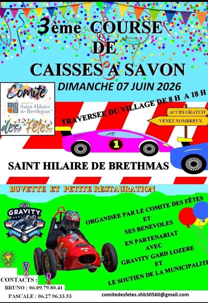 Illustration de l'événement : Caisse à savon La Chapelle Rambaud
