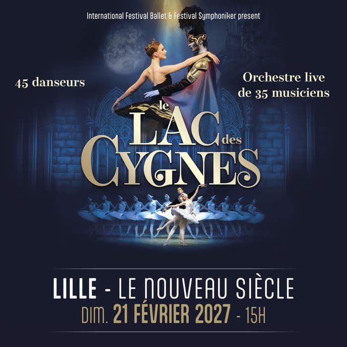 Illustration de l'événement : Le Lac des Cygnes L'international Festival Ballet