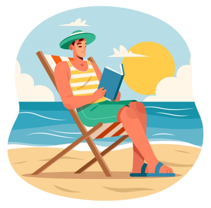 Illustration de l'événement : Lecture à Nau Plage