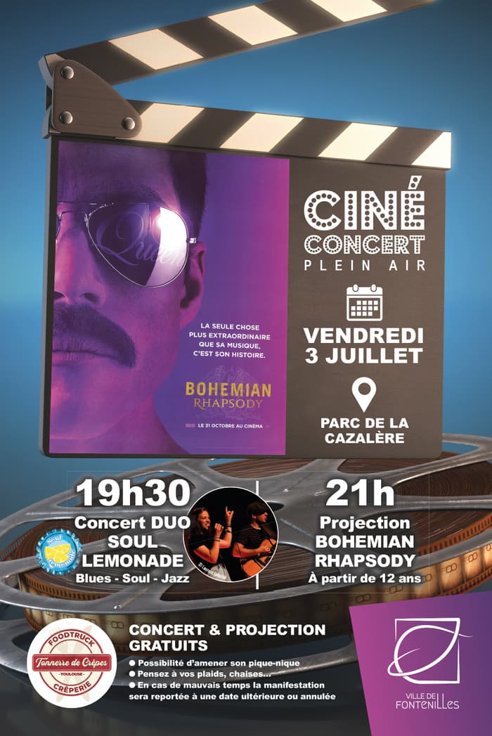 Illustration de l'événement : Ciné Concert Plein Air - Épisode 1