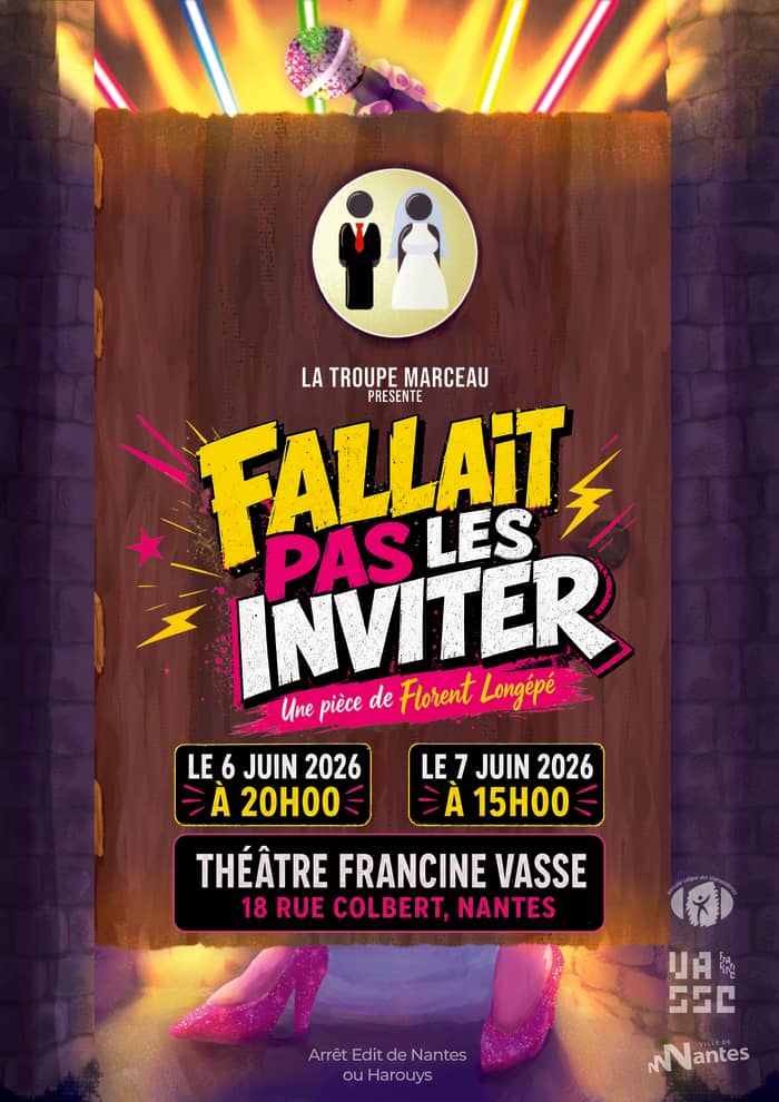 Illustration de l'événement : « Fallait pas les inviter ! » - Spectacle de théâtre