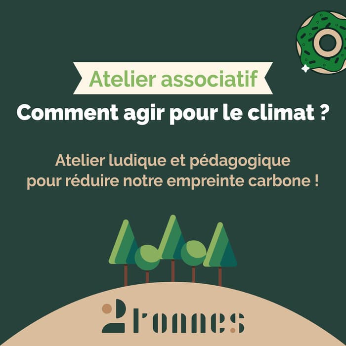 Illustration de l'événement : Atelier associatif : comment agir pour le climat ?