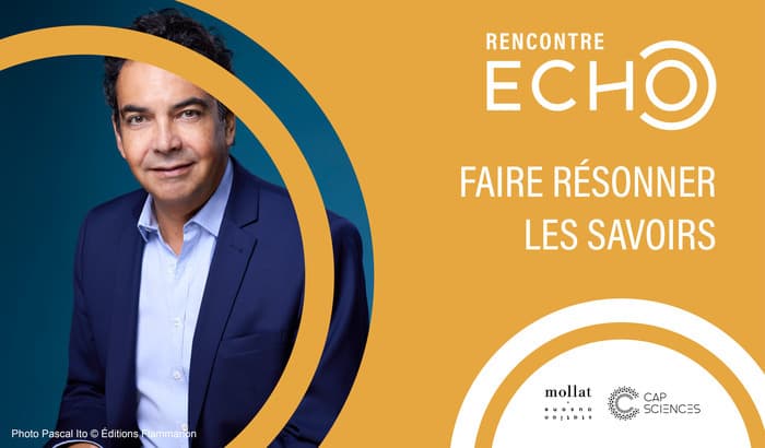 Illustration de l'événement : Rencontre ECHO avec Patrick Cohen