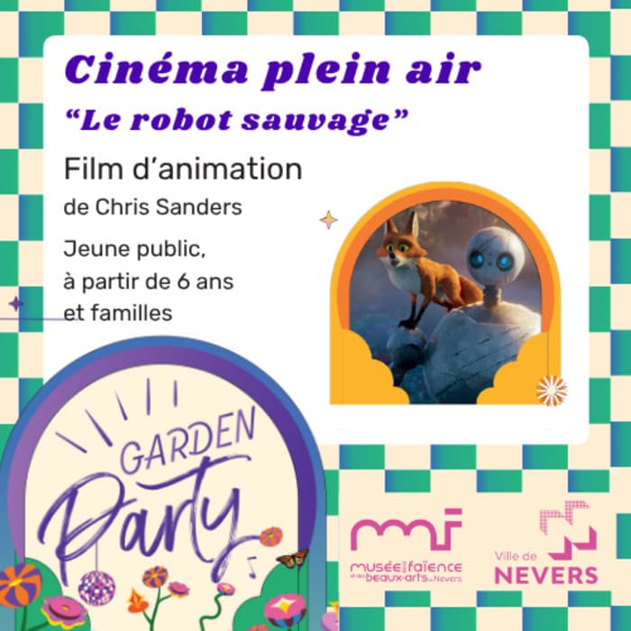 Illustration de l'événement : Cinéma plein air "Le robot sauvage" _ Film d'animation de Chris Sanders