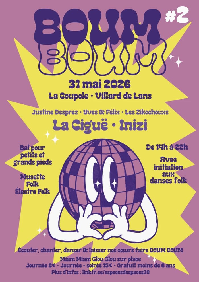 Illustration de l'événement : Boum Boum Folk