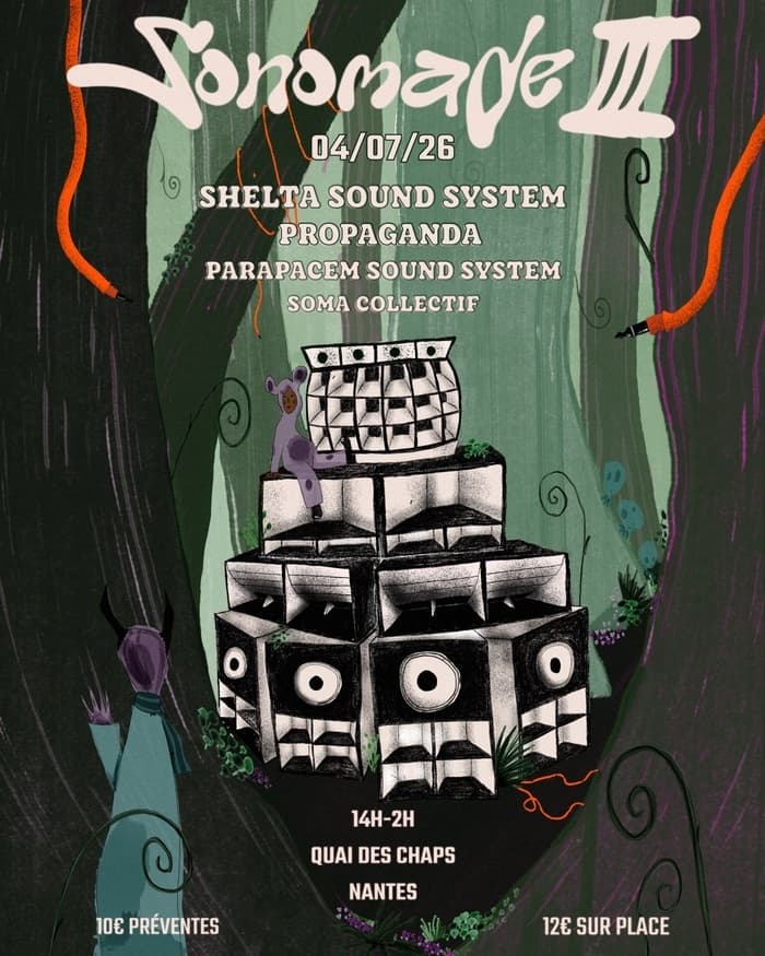 Illustration de l'événement : Sonomade III - Shelta Sound System à Quai des Chaps