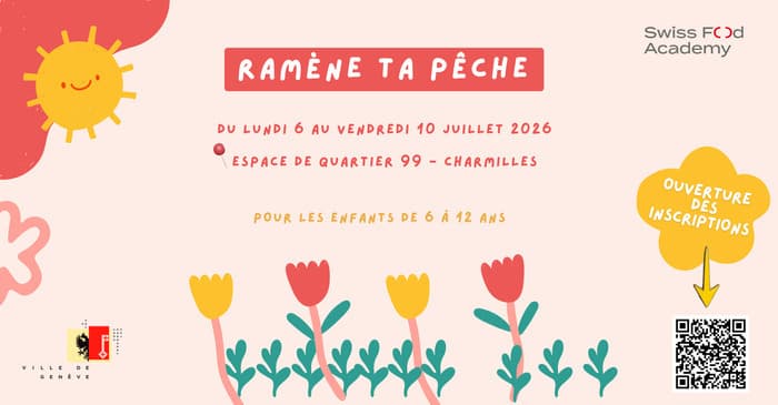 Illustration de l'événement : Ramène ta pêche : Camp d'été pour les 6 à 12 ans