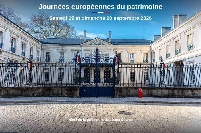 Illustration de l'événement : Visite guidée de l'Hôtel de la préfecture des Deux-Sèvres à Niort