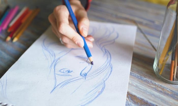 Illustration de l'événement : Atelier « Portrait aux crayons de couleurs »