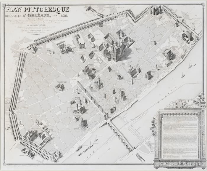 Illustration de l'événement : Visites privilèges : cartes et plans d'Orléans