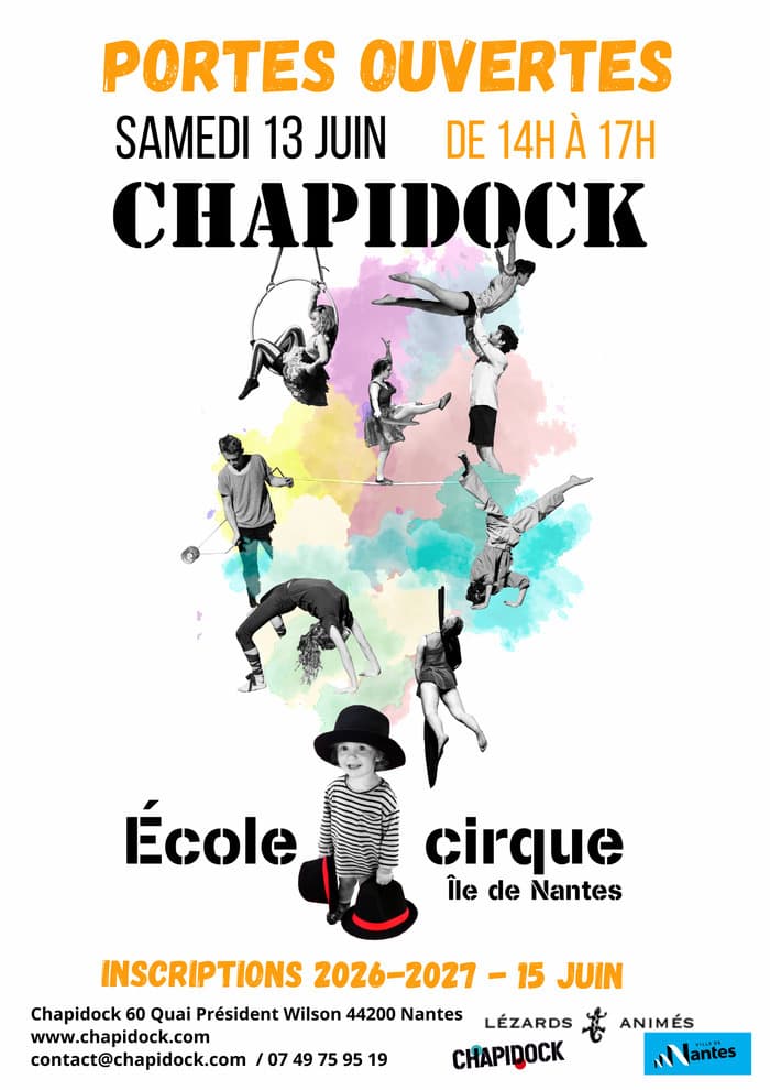 Illustration de l'événement : Portes ouvertes école de cirque Chapidock