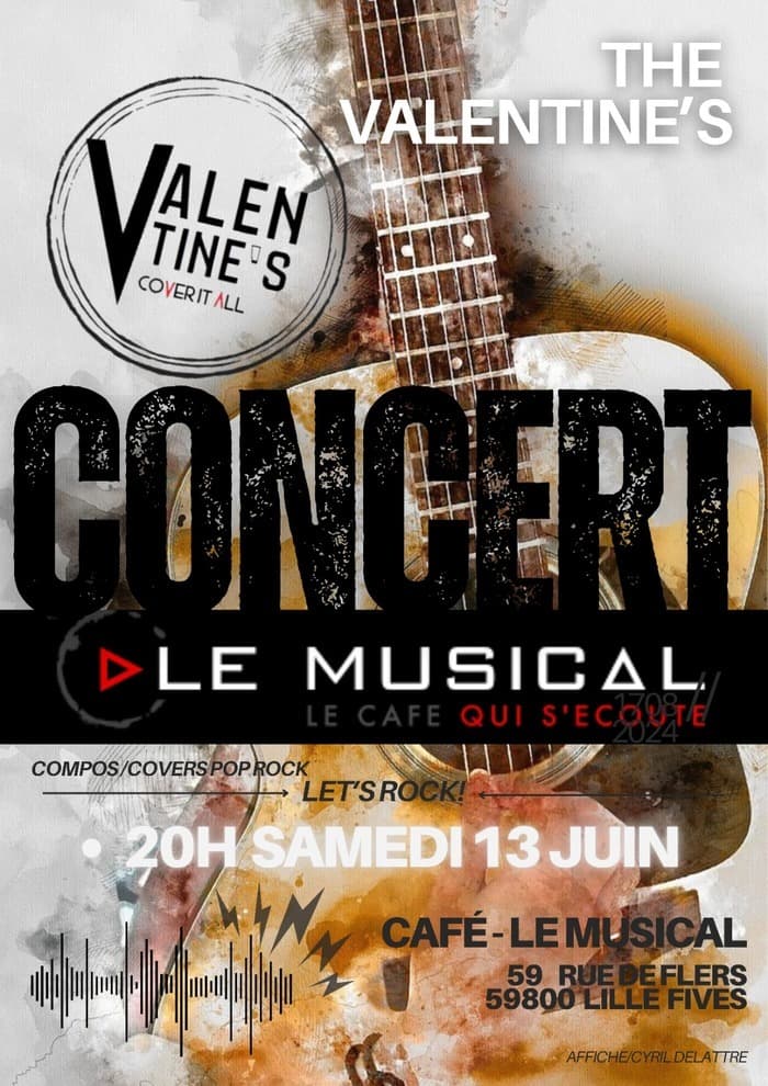Illustration de l'événement : Live: The Valentine's (pop rock)