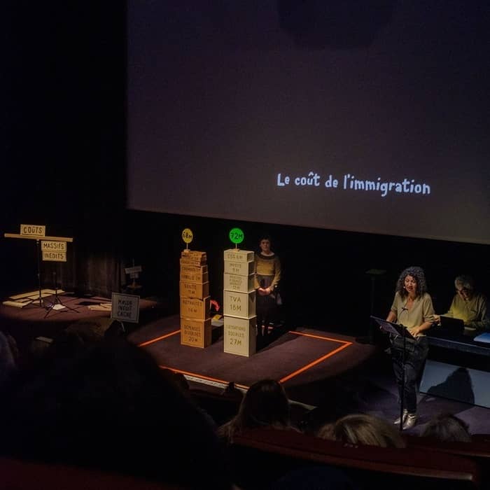 Illustration de l'événement : Saison LU – Théâtre – Là où mur·mur·ent les frontières