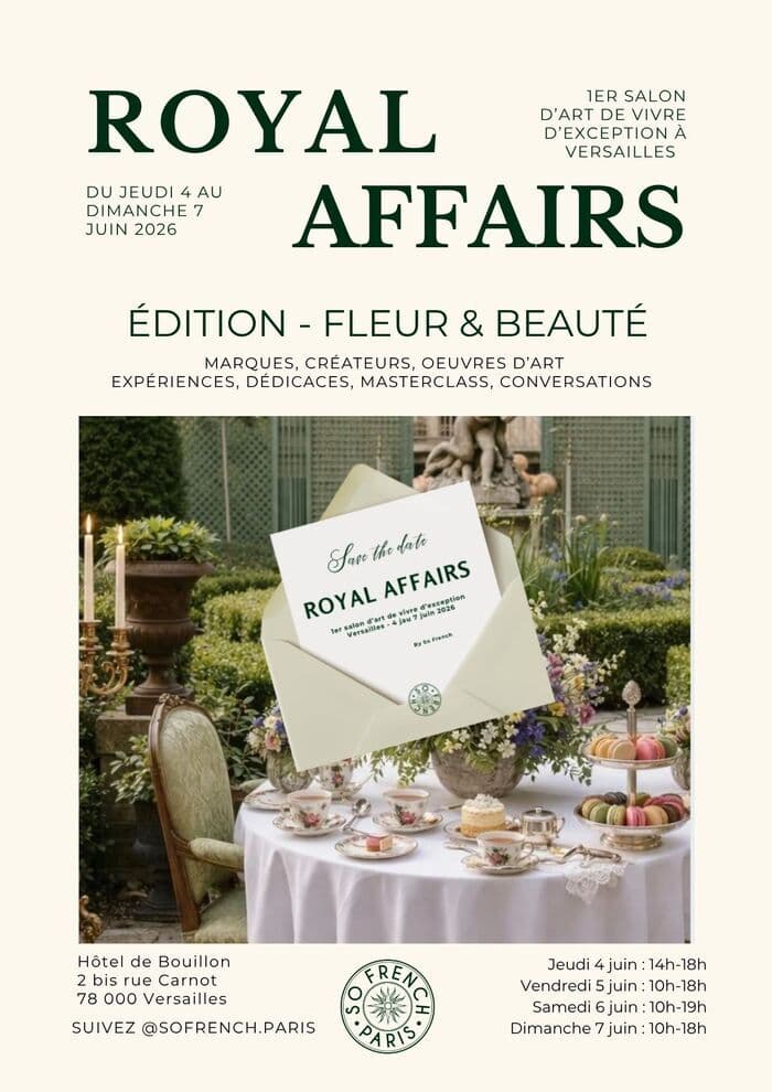 Illustration de l'événement : Salon d'art de vivre Royal Affairs - Fleurs & beauté