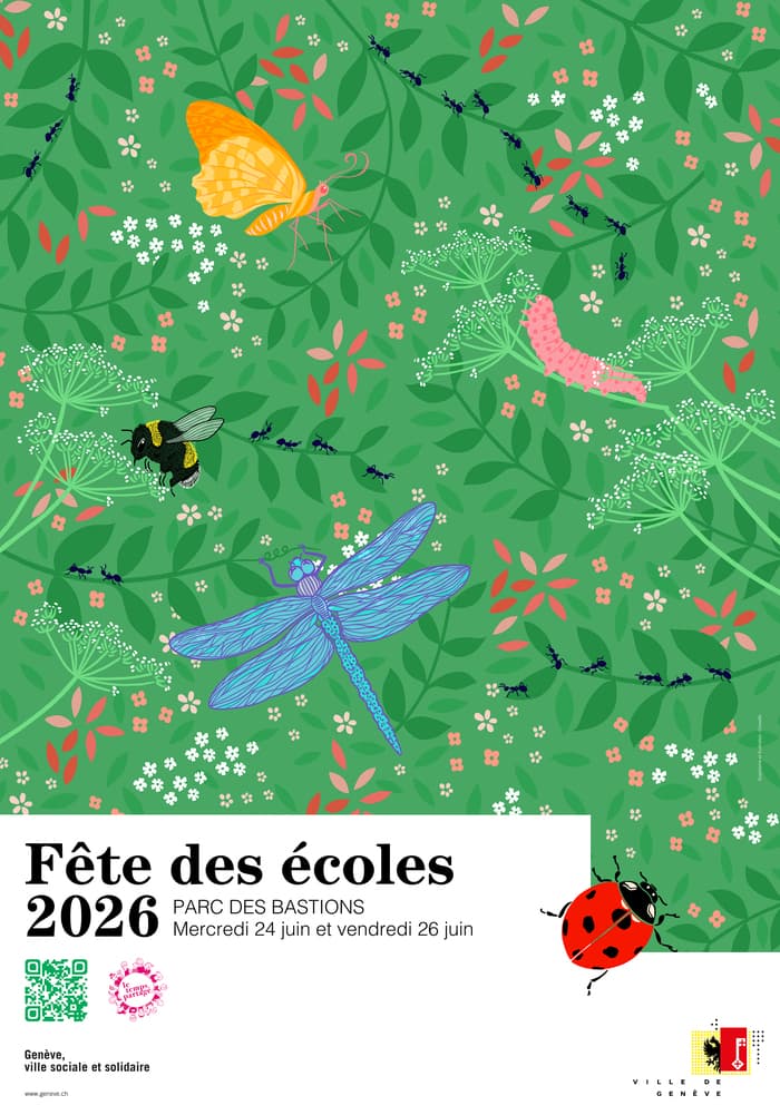 Illustration de l'événement : La Fête des écoles 2026 fait le buzz avec le thème des insectes