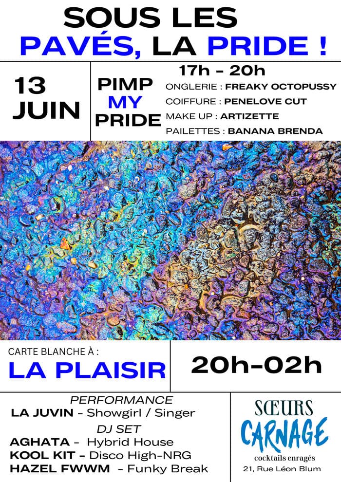 Illustration de l'événement : Sous le pavé, la pride ! Carte blanche à la Plaisir
