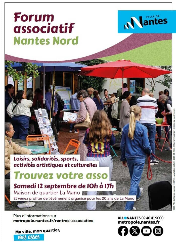 Illustration de l'événement : Forum des associations du quartier Nantes Nord