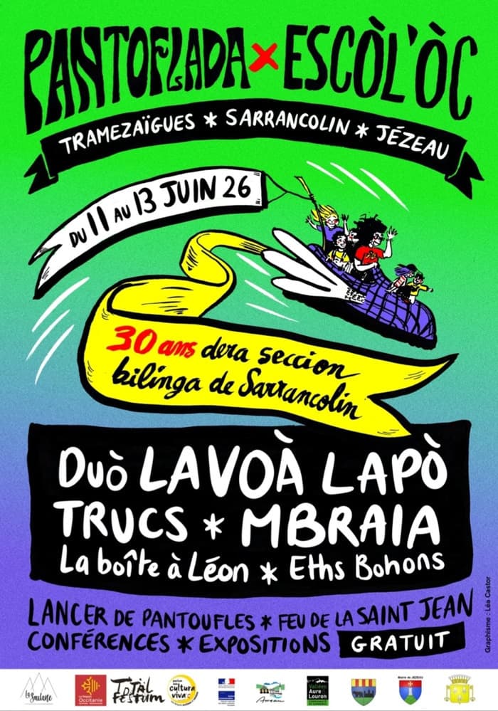 Illustration de l'événement : Hèsta 30 ans école bilingue Sarrancolin & Pantoflada 2026