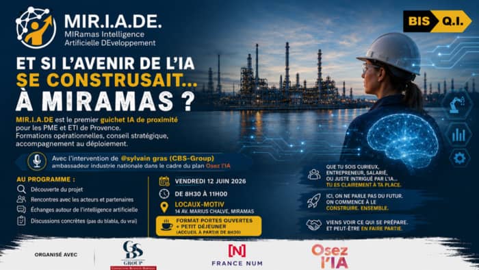 Illustration de l'événement : Et si l’avenir de l’IA se construisait… à Miramas ?