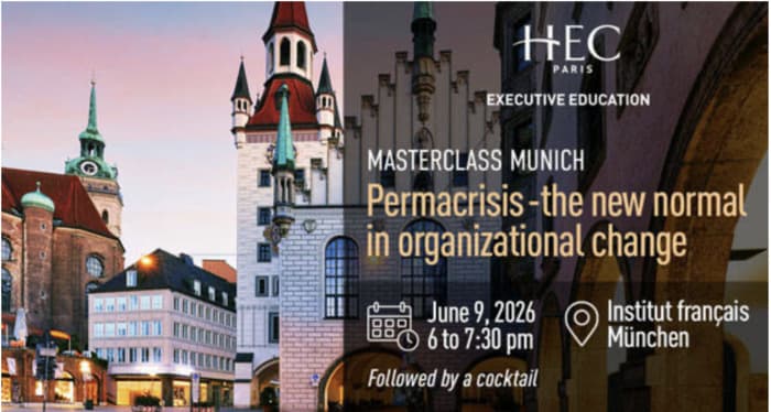 Illustration de l'événement : Masterclass: Permacrisis - the new normal in organizational change