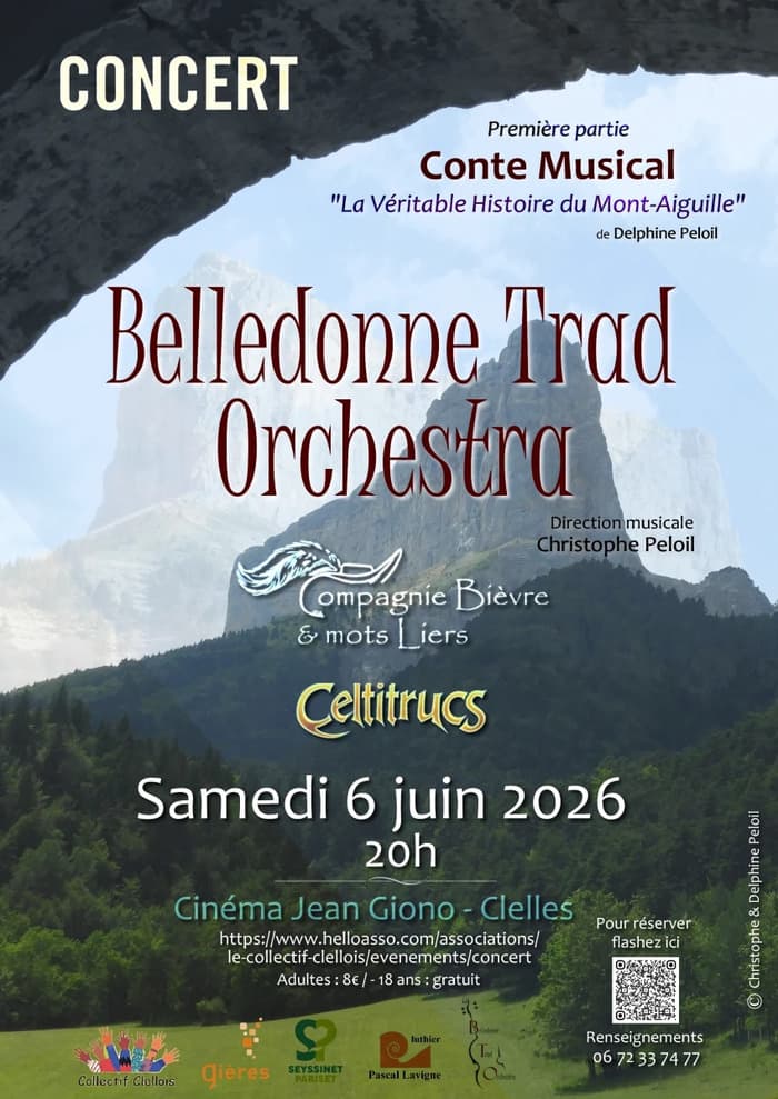 Illustration de l'événement : Concert Belledonne Trad Orchestra dans le Trièves, à Clelles
