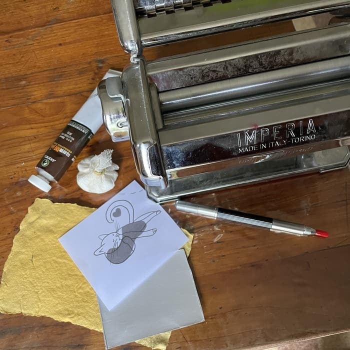 Illustration de l'événement : « OSE LA PASTA-GRAVURE ! » - atelier créatif (adultes)